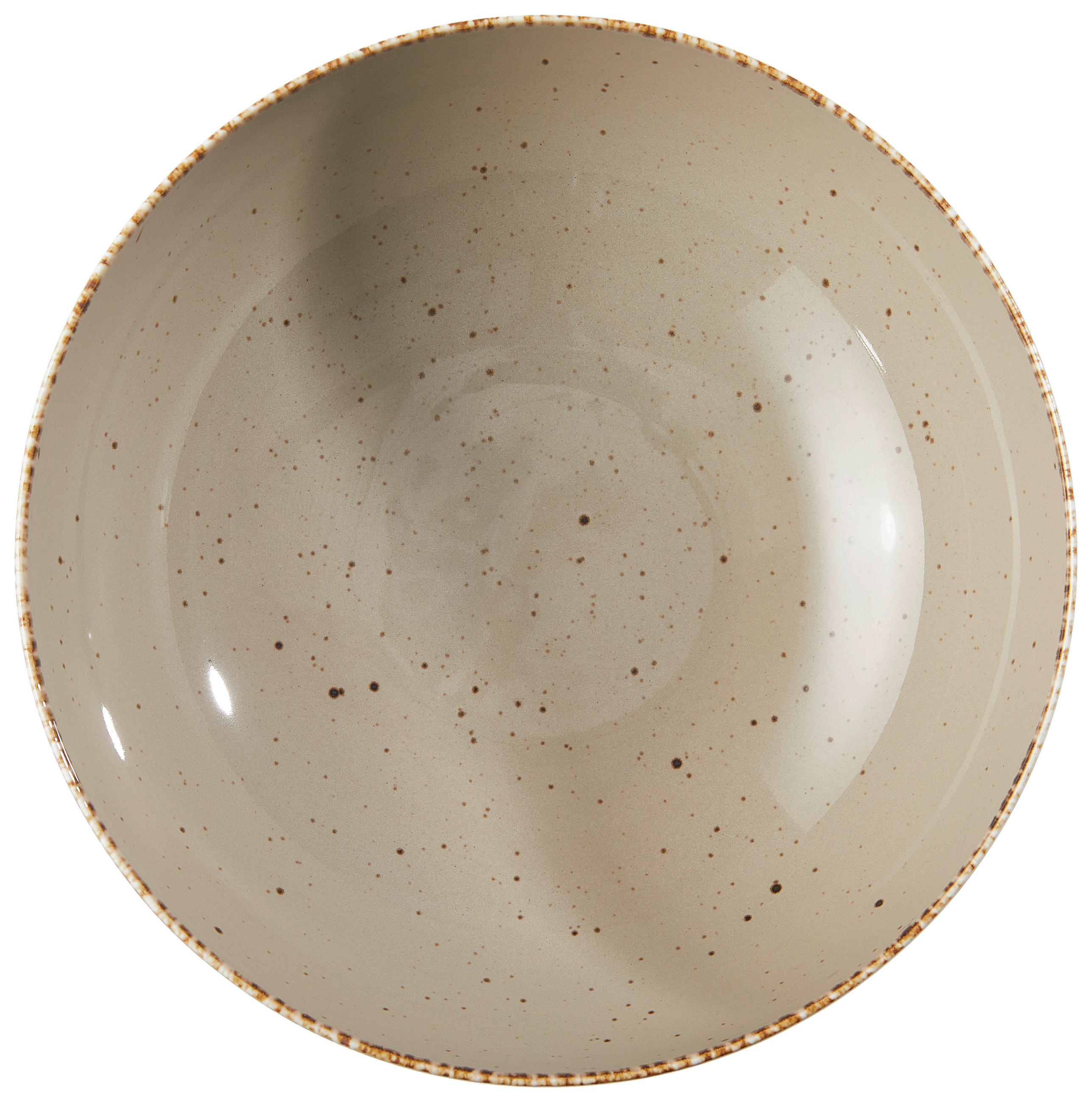 SALATSCHÜSSEL  Urban Life 23 cm  - Taupe, LIFESTYLE, Keramik (23cm) - Landscape