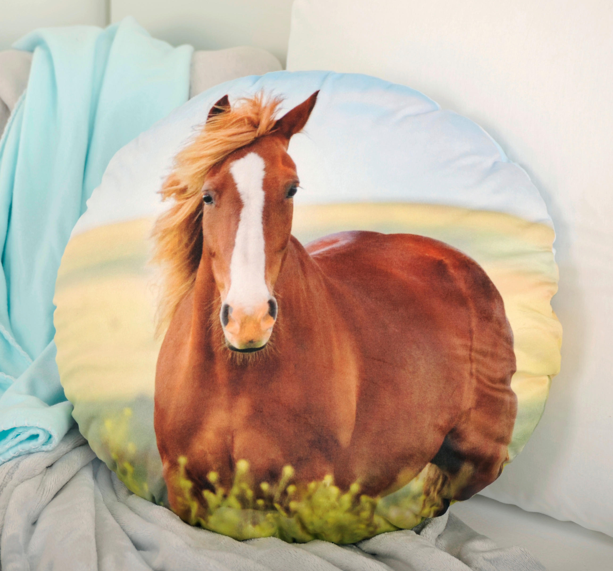 KINDERKISSEN 50 cm  - Multicolor, Trend, Textil (50cm) - Herding