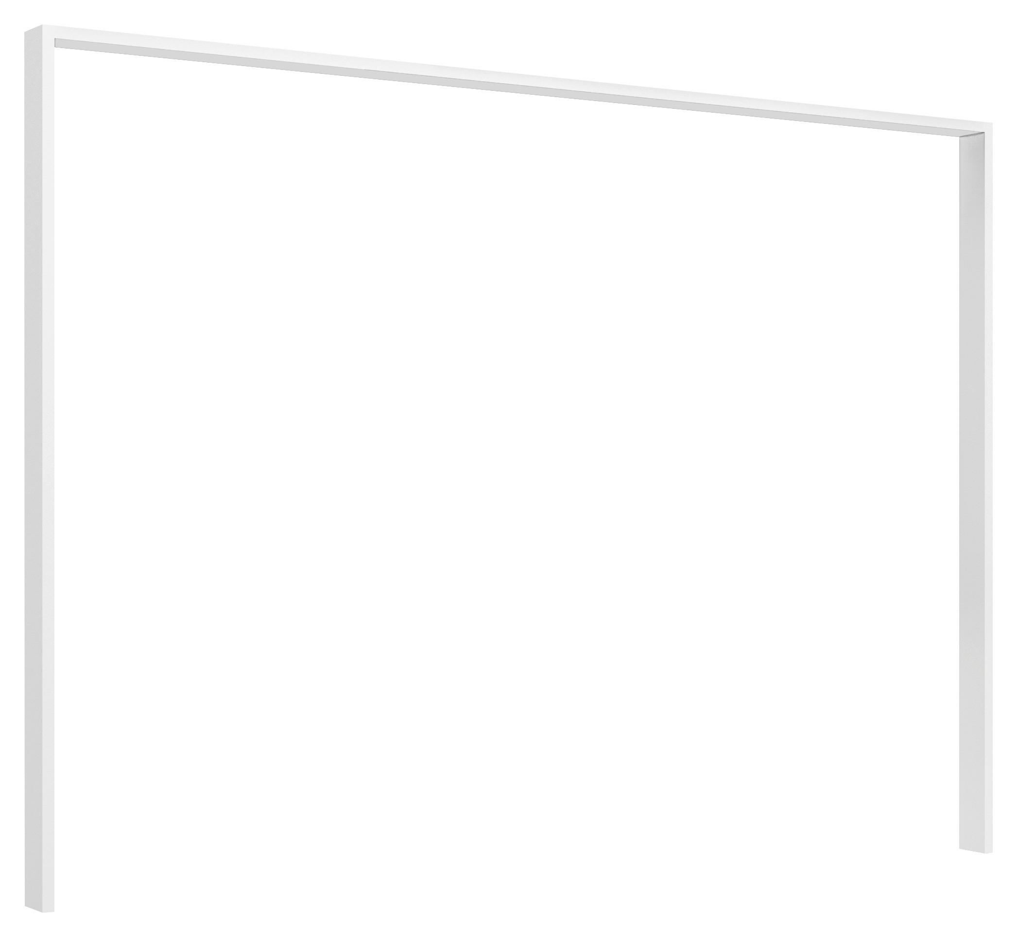 PASSEPARTOUTRAHMEN Weiß  - Weiß, Design, Holzwerkstoff (273/213/12cm) - Carryhome