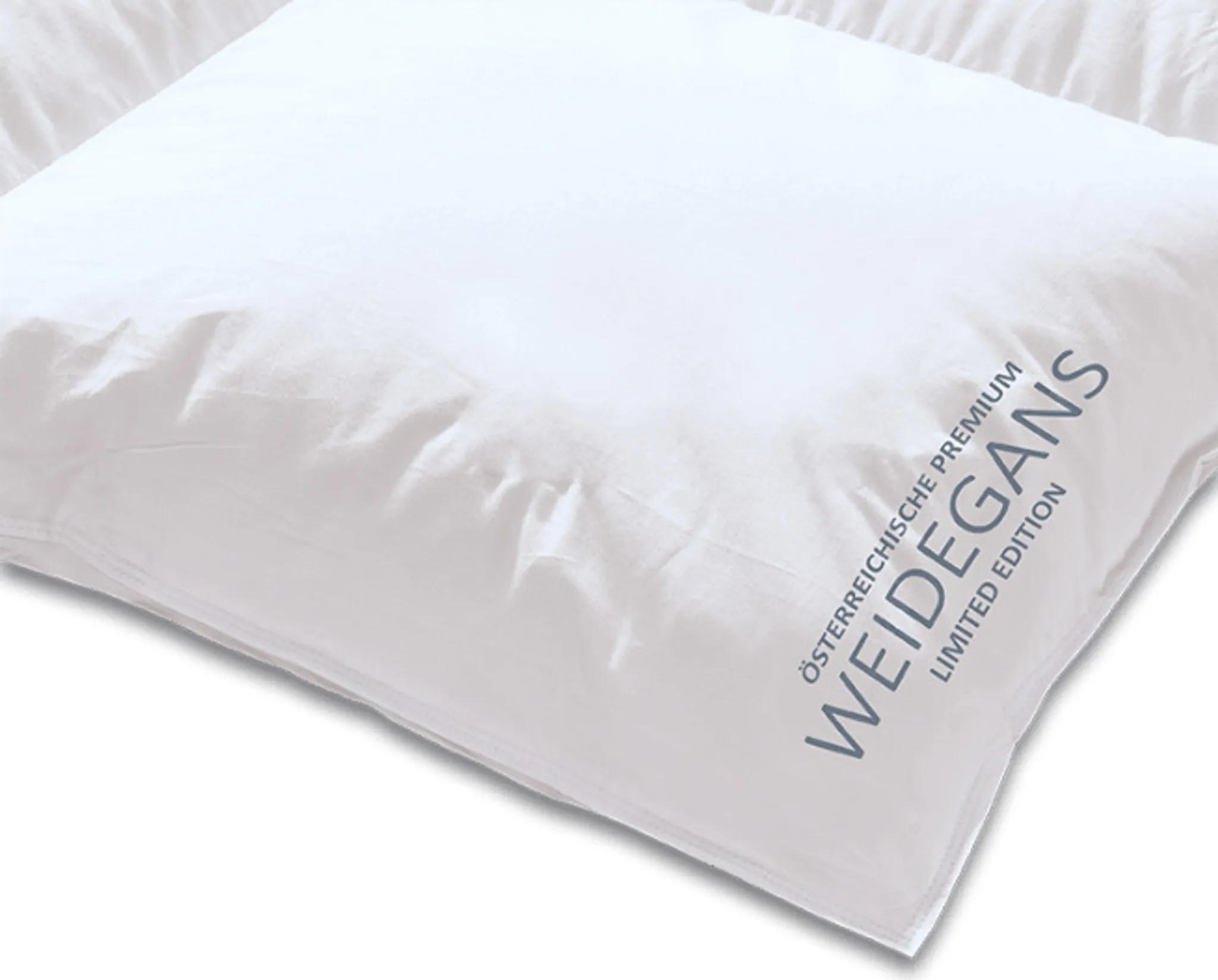 DAUNENDECKE  Österreichische Weidegans  200/200 cm   - Weiß, Basics, Textil (200/200cm)