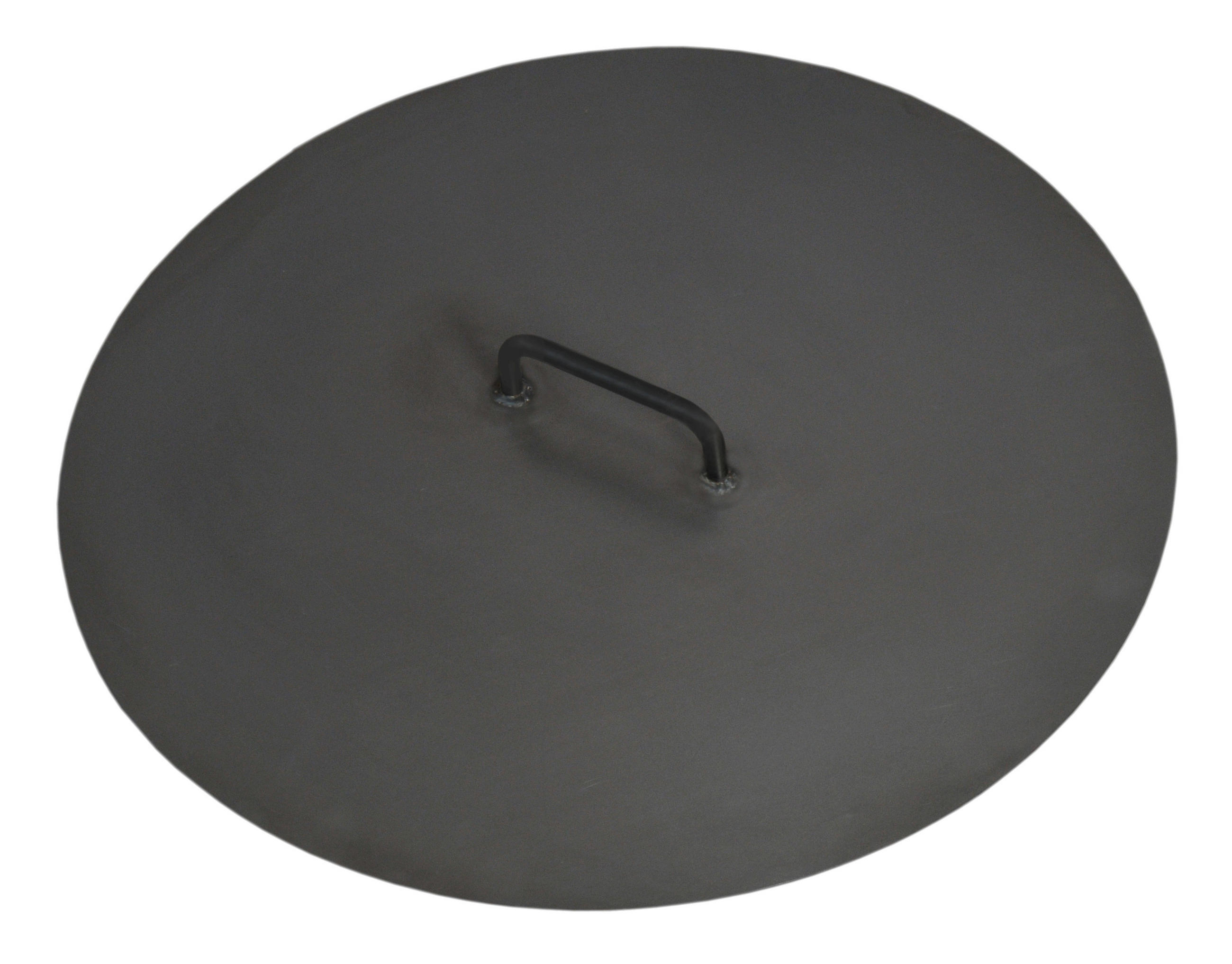 DECKEL  - Schwarz, Basics, Metall (61cm)