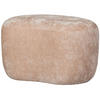 HOCKER Chenille Naturfarben  - Naturfarben, Design, Textil (73/43/51cm) - Livetastic