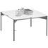 COUCHTISCH in Keramik, Metall - Creme/Schwarz, Design, Keramik/Metall (65/65/35cm) - Venjakob COUCHTISCH in Keramik, Metall - Creme/Schwarz, Design, Keramik/Metall (65/65/35cm) - Venjakob