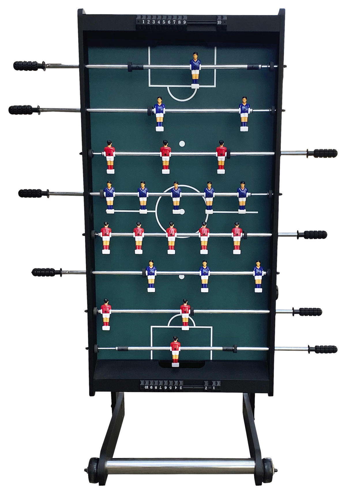 SCORPION KICK TS FUßBALLTISCH - Schwarz, KONVENTIONELL, Holz (61/81/122cm) - Ambia Garden