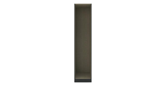 KLEIDERSCHRANKKORPUS 45,6/210/56,5 cm  - Anthrazit, KONVENTIONELL, Holzwerkstoff (45,6/210/56,5cm) - Hom`in