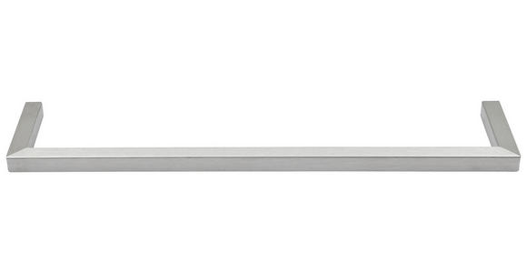 HANDTUCHHALTER 40/1,5/8,5 cm - Silberfarben, Design, Metall (40/1,5/8,5cm) - Dieter Knoll