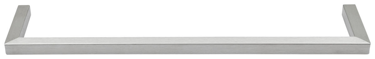 HANDTUCHHALTER 40/1,5/8,5 cm  - Silberfarben, Design, Metall (40/1,5/8,5cm) - Dieter Knoll