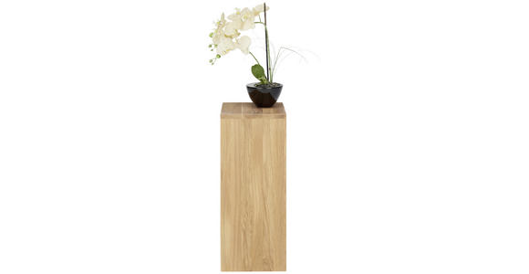 BLUMENSTÄNDER in Holz 25/25/60 cm  - Eichefarben, Natur, Holz (25/25/60cm) - Linea Natura