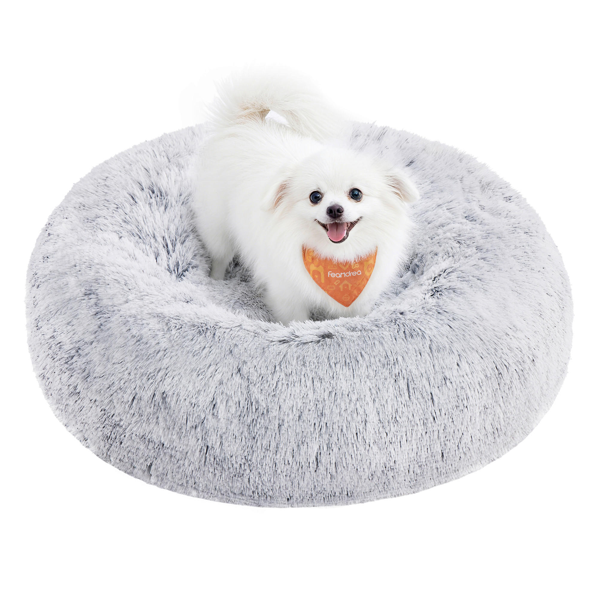 HUNDEBETT - Hellgrau, Trend, Textil (60/20/60cm) - Boxxx