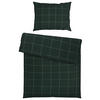 POSTEĽNÁ BIELIZEŇ, flanel, zelená, 140/200 cm - zelená, Basics, textil (140/200cm) - Esprit