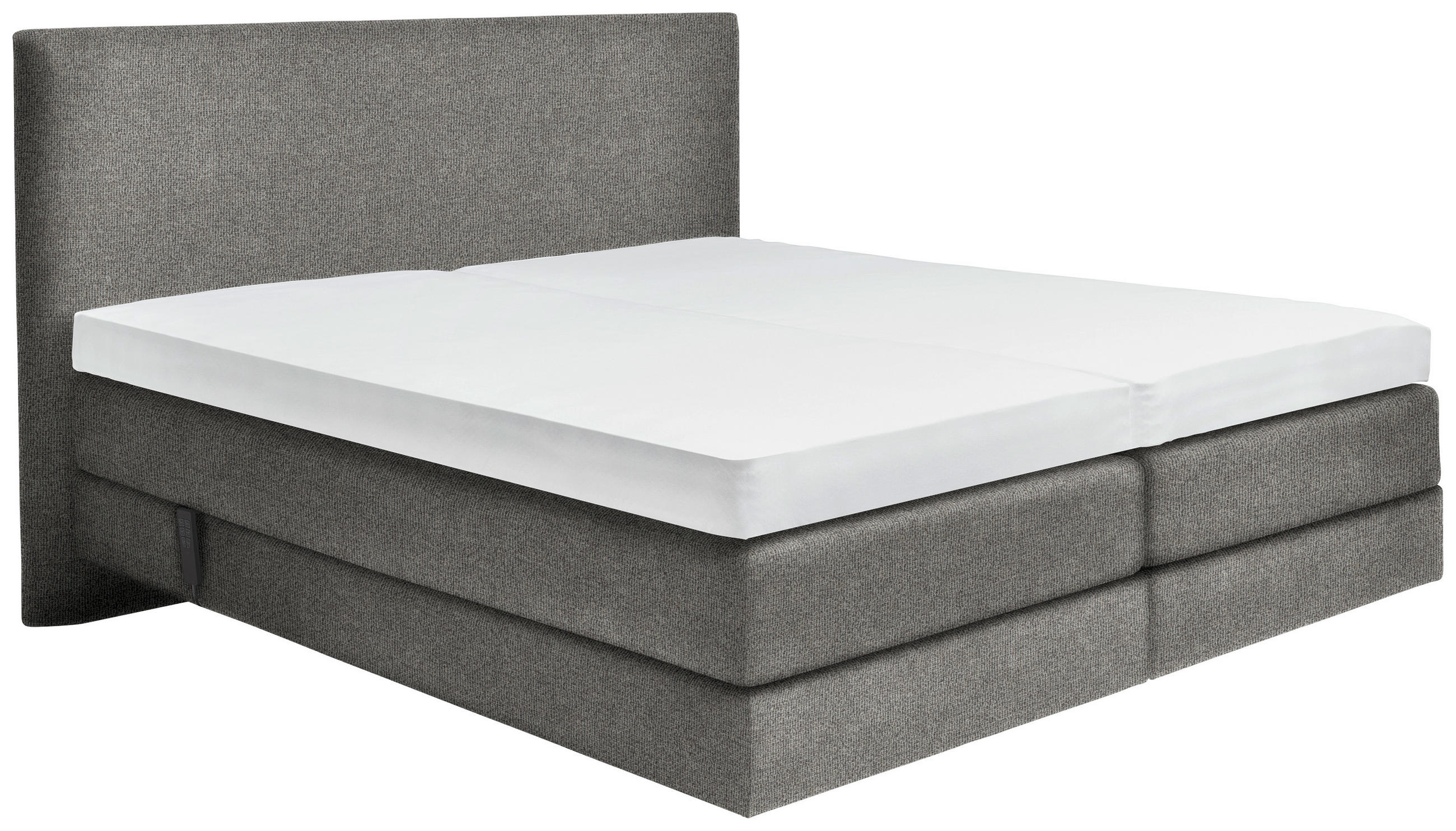 BOXSPRINGBETT 160/200 cm  in Taupe  - Taupe, KONVENTIONELL, Holz/Textil (160/200cm) - Dieter Knoll