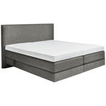 BOXSPRINGBETT 160/200 cm  in Taupe  - Taupe, KONVENTIONELL, Holz/Textil (160/200cm) - Dieter Knoll