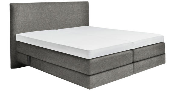 BOXSPRINGBETT 160/200 cm  in Taupe  - Taupe, KONVENTIONELL, Holz/Textil (160/200cm) - Dieter Knoll