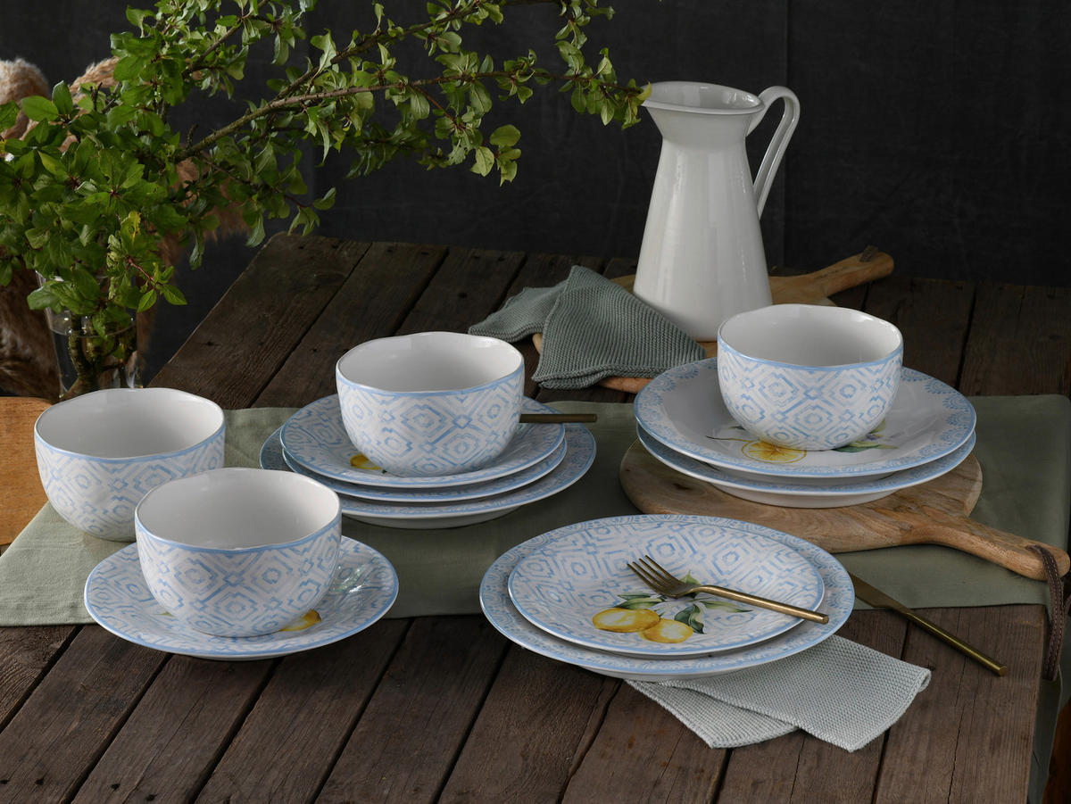 TAFELSERVICE 12-teilig  - Multicolor, Basics, Keramik - Creatable
