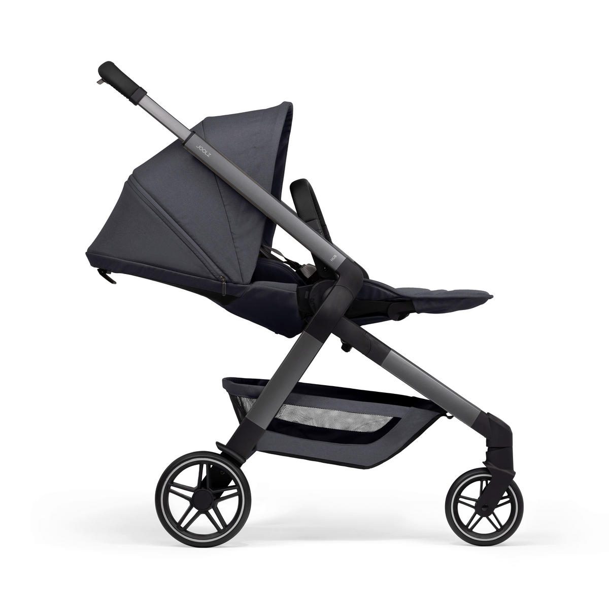 KINDERWAGEN  Hub2  Stone Grey  - Dunkelgrau, Basics, Textil (9,3null) - Joolz