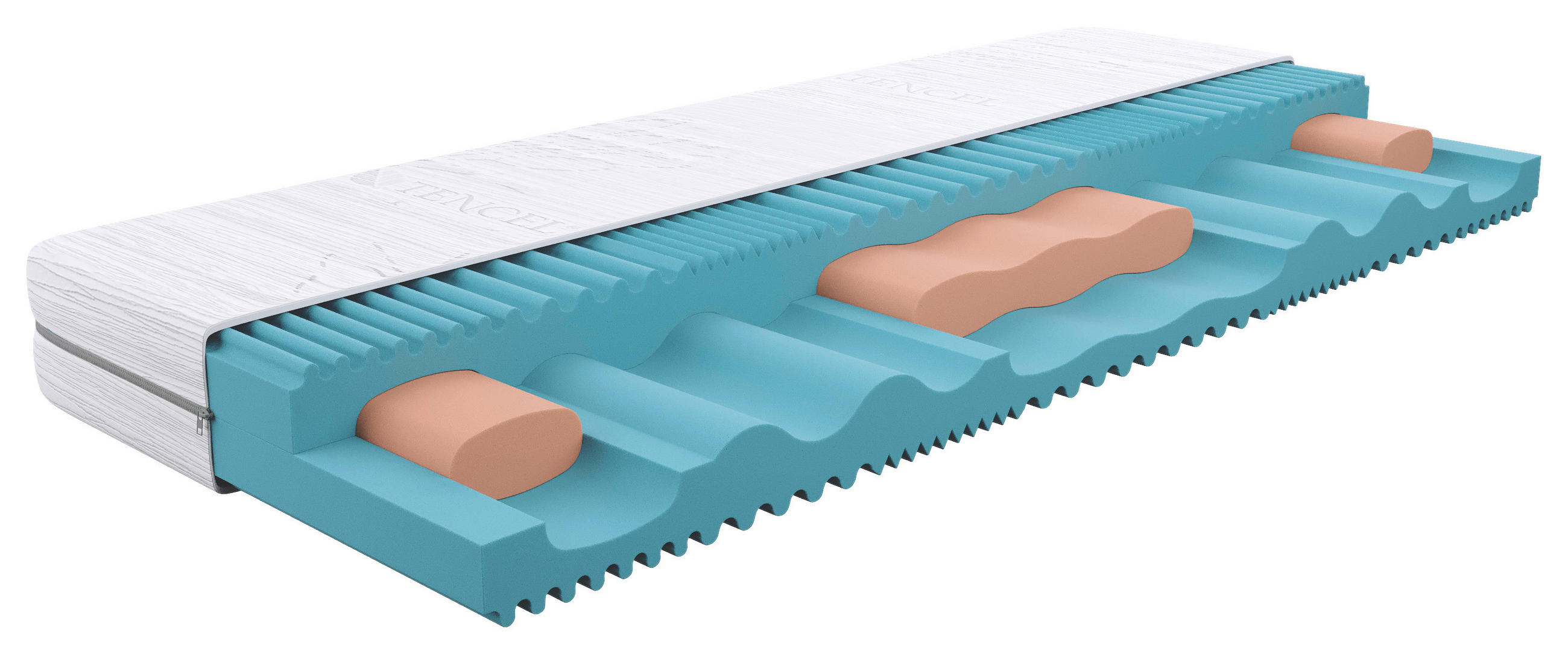 MATRAC - fehér, Basics, textil (90/200cm) - Cardo
