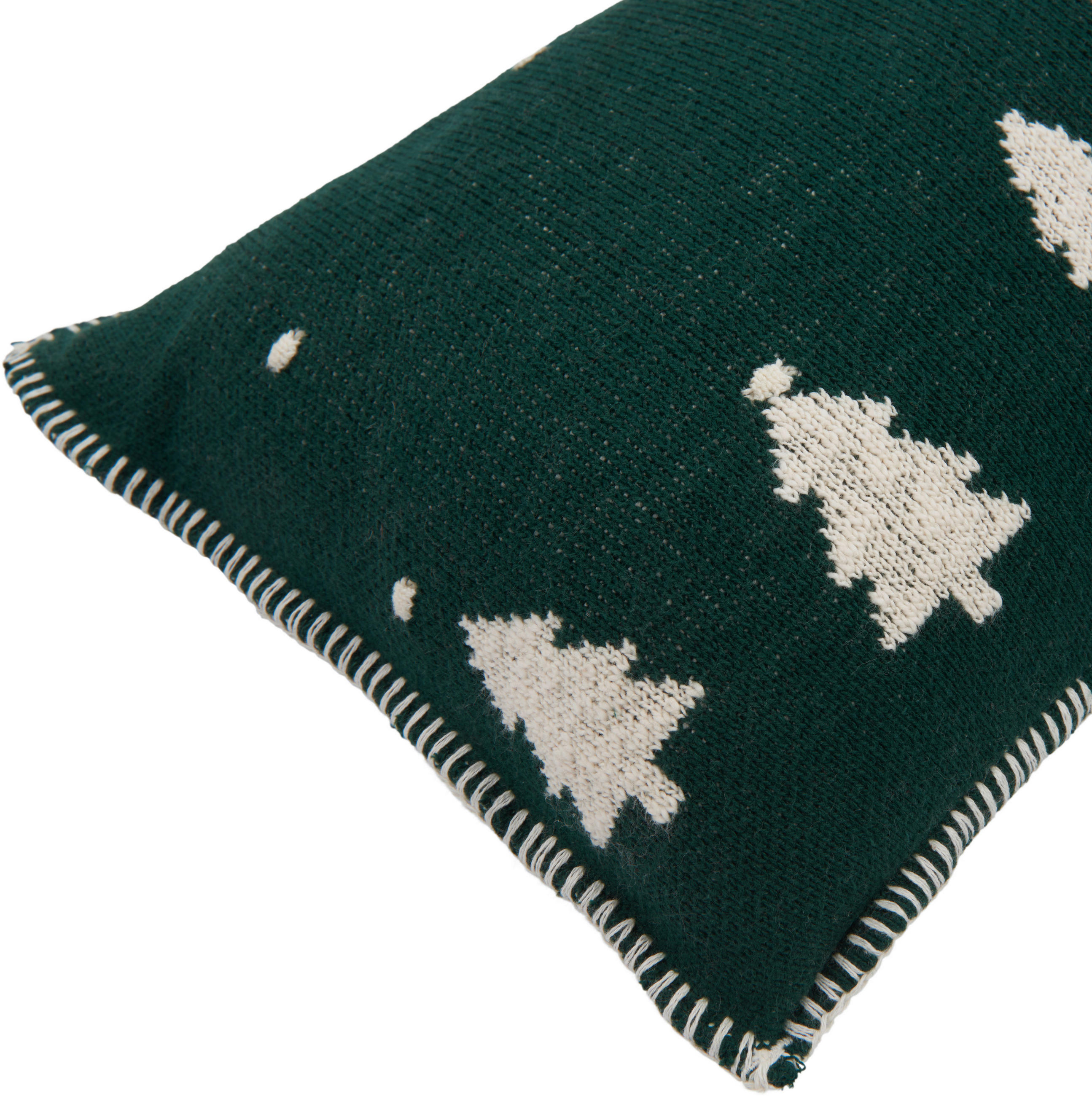 ZUGLUFTSTOPPER - Grün, KONVENTIONELL, Textil (25/80cm) - X-Mas