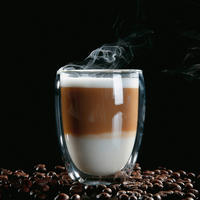 GLASBILD Kaffee 20/20 cm  - Multicolor, Basics, Glas (20/20cm) - Euroart