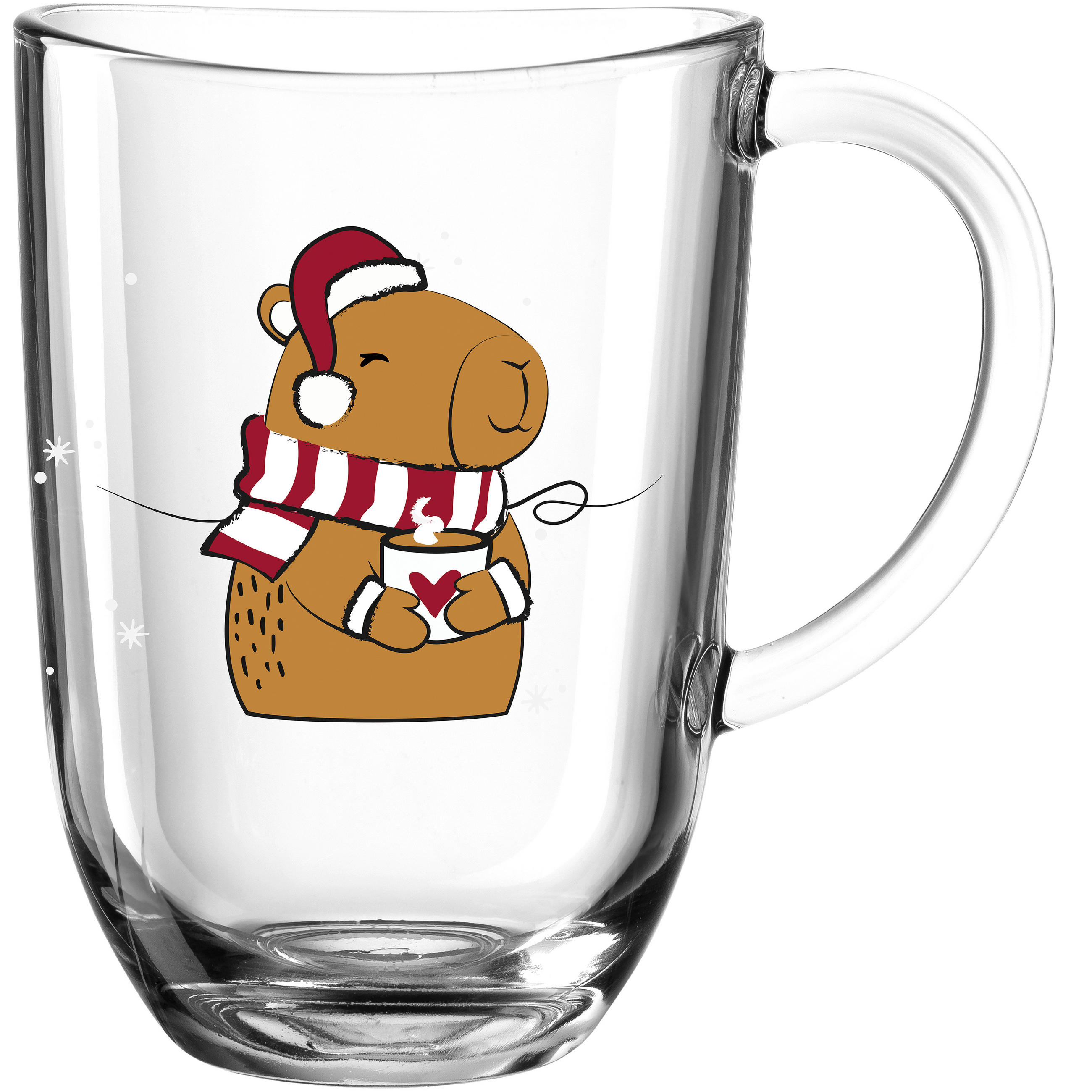 TASSE NATALE 380 ml  - Multicolor, Basics, Glas (13,7/17/8,8cm) - Leonardo