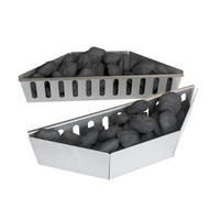 2/1 POSODA ZA OGLJE 67400 - barve aluminija, Konvencionalno, kovina - Napoleon