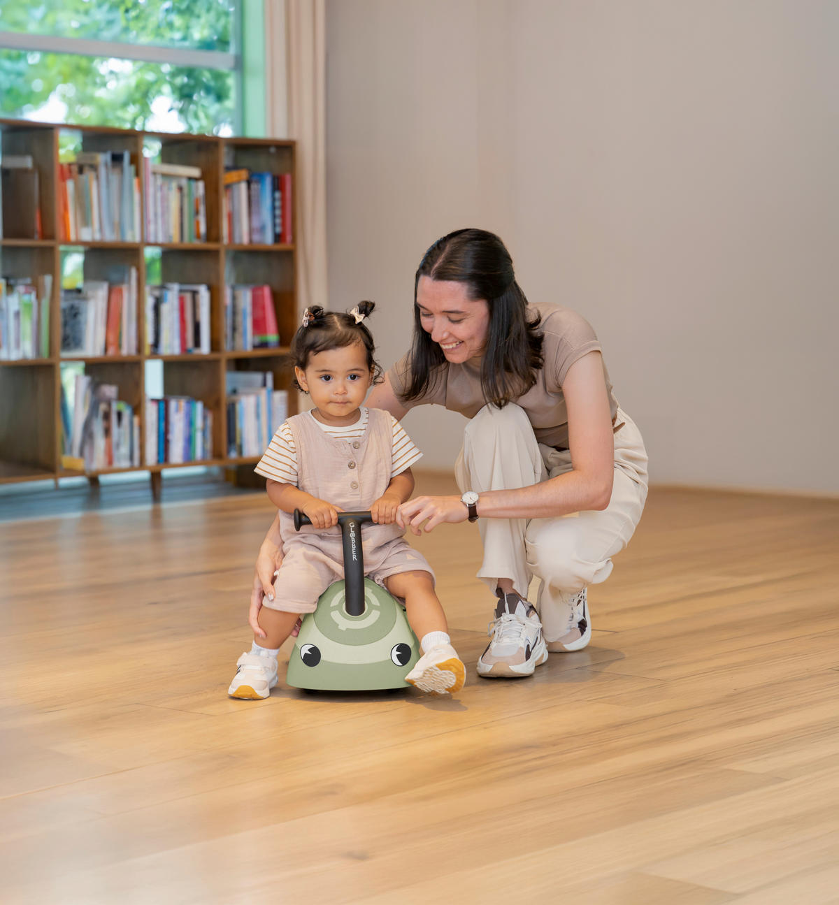 LAUFRAD WALK N' ROLL 2in1 ECO  - Salbeigrün, Basics, Kunststoff (48,5/27/42cm) - GLOBBER