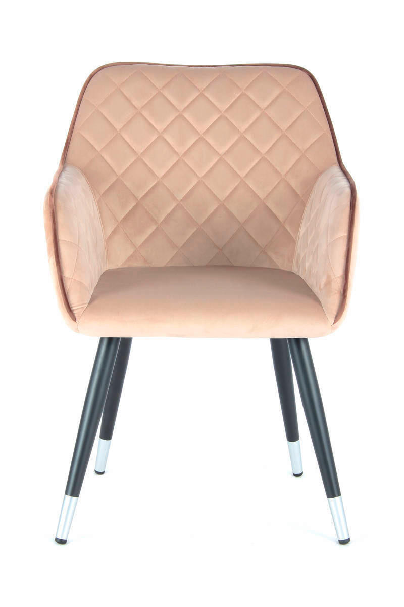 ARMLEHNSTUHL  in Stahl  - Beige/Braun, LIFESTYLE, Kunststoff/Metall (58,8/86/61cm) - Kayoom