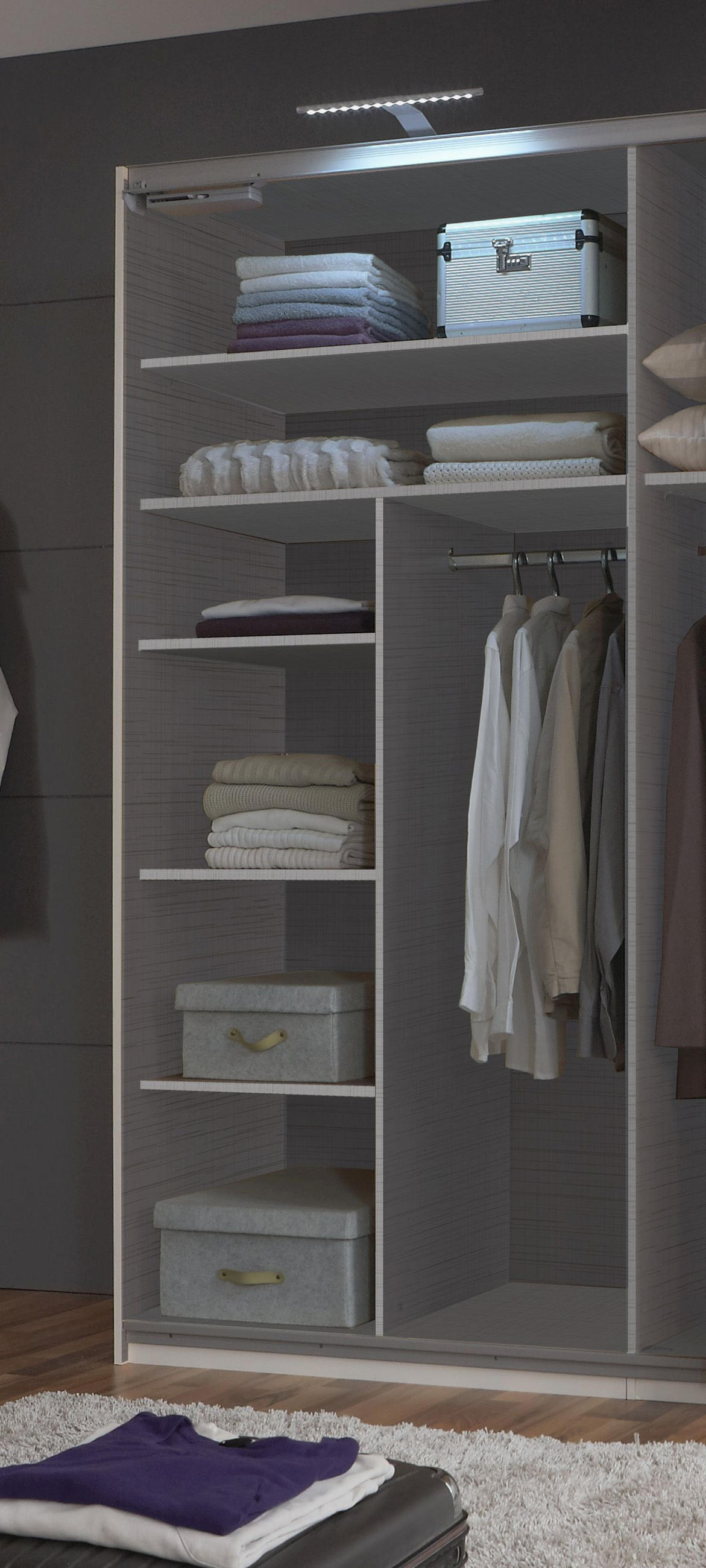 INRE INDELNING 110/150/50 cm   - grå, Klassisk, trämaterial (110/150/50cm) - Carryhome