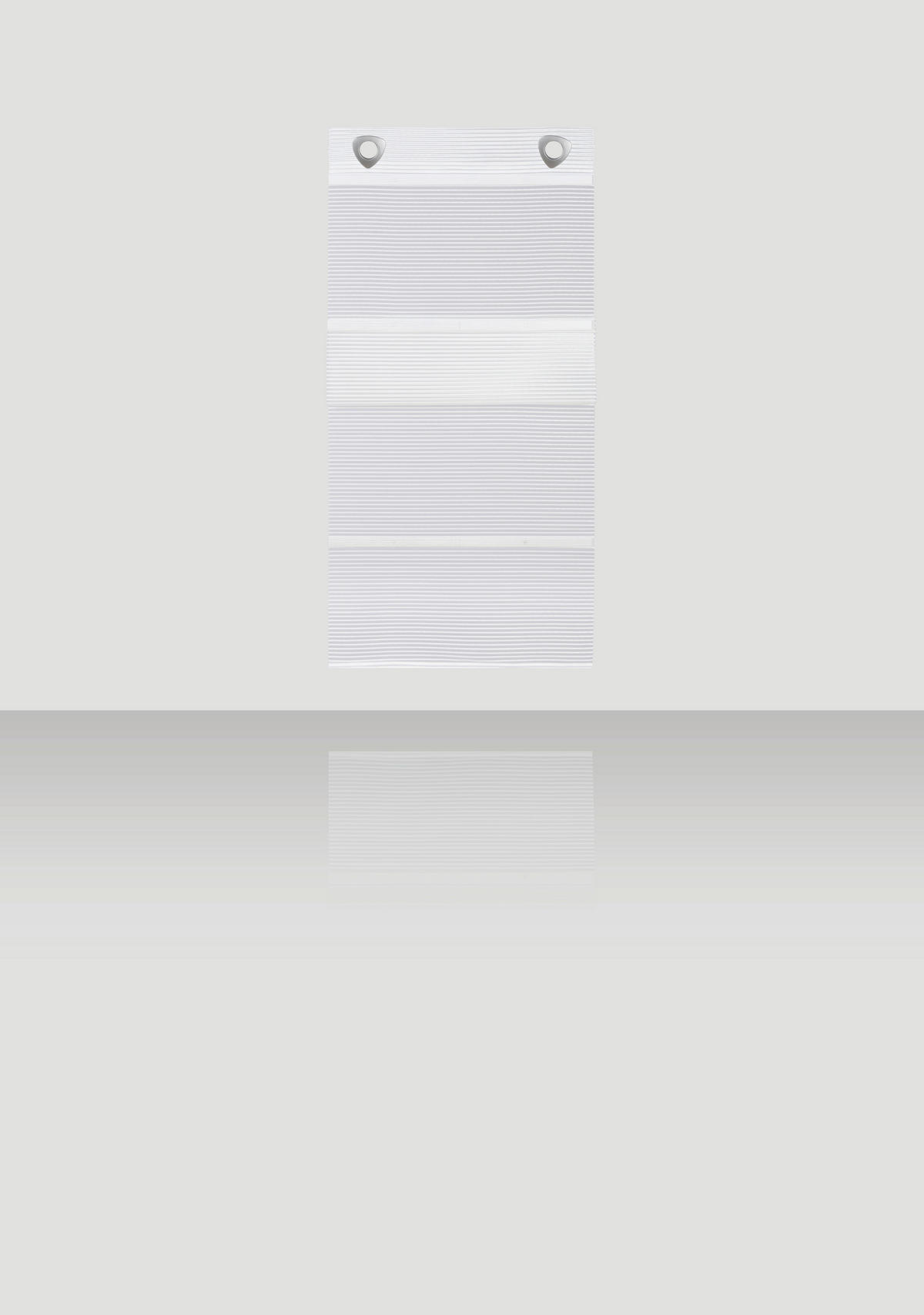 MAGNETROLLO  halbtransparent  45/130 cm    - Perlmutt, Basics, Textil (45/130cm) - Novel