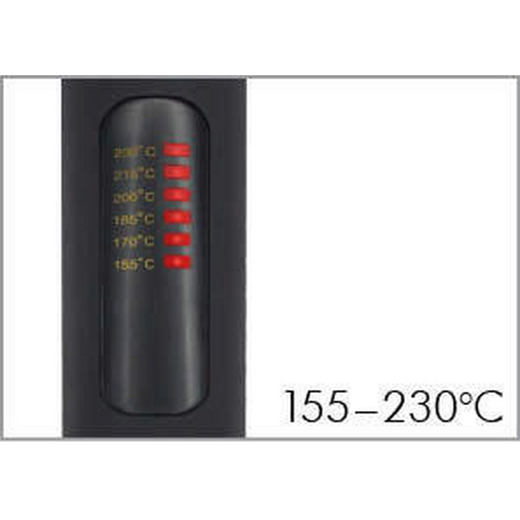 Thumbnail - Glätteisen, Schwarz, Gold, Kunststoff, 3.2x2.8x34 cm, Fsc, Bereitschaftsanzeige, Freizeit, Wellness, Körperpflege, Kosme...