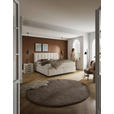 BOXSPRINGBETT 180/200 cm,  in Creme, H2 + H3 = mittel + fest  - Creme, KONVENTIONELL, Kunststoff/Textil (180/200cm) - Voleo