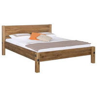 BETT Punto Eiche massiv 140/200 cm Mooreichefarben  - Mooreichefarben, MODERN, Holz (140/200cm) - Livetastic