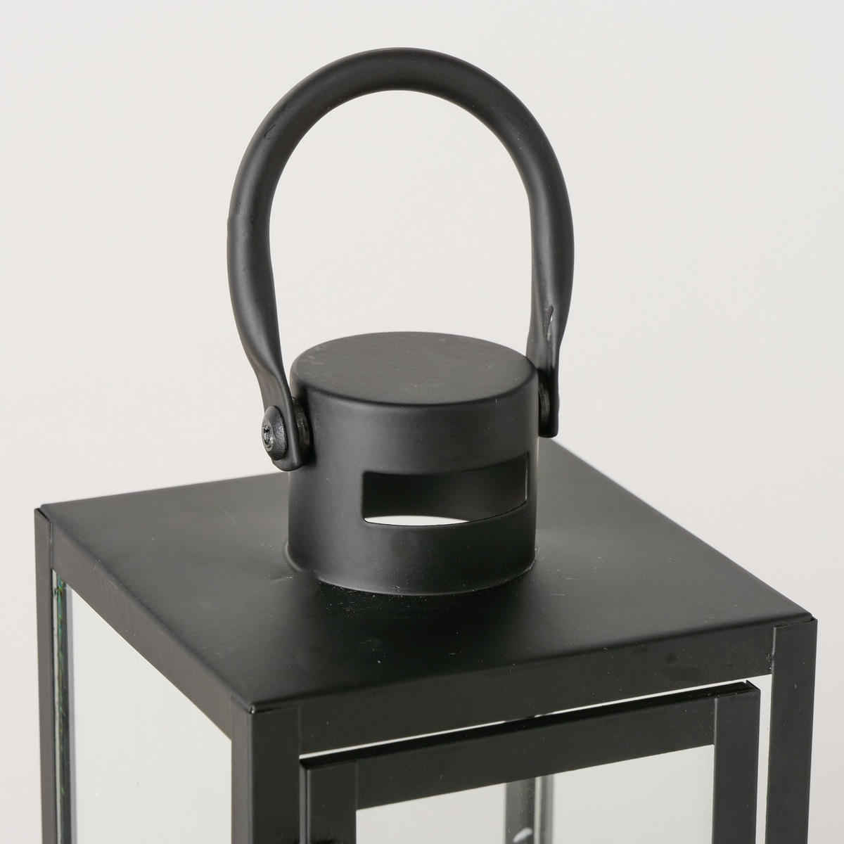 LATERNE - Schwarz, Basics, Metall (19/11/10cm)