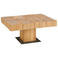 KONFERENČNÍ STOLEK, barvy dubu, dřevo, 100/75/43 cm - barvy dubu, Natur, dřevo (100/75/43cm) - Linea Natura