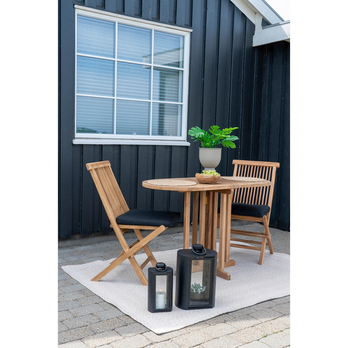 GARTENTISCH Holz oval  - Braun, MODERN, Holz (60/75/120cm) - MID.YOU