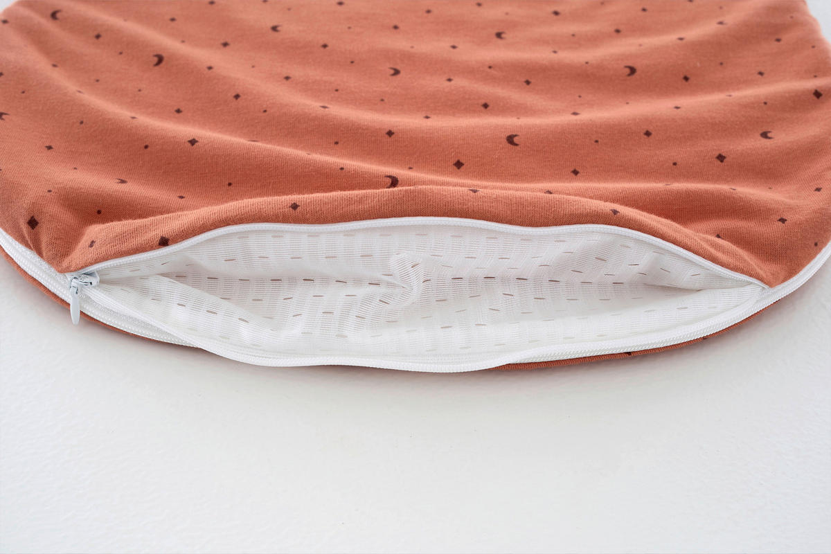 BABYSCHLAFSACK LIEBMICH    68/74   - Rostfarben, Basics, Textil (68/74null) - Träumeland