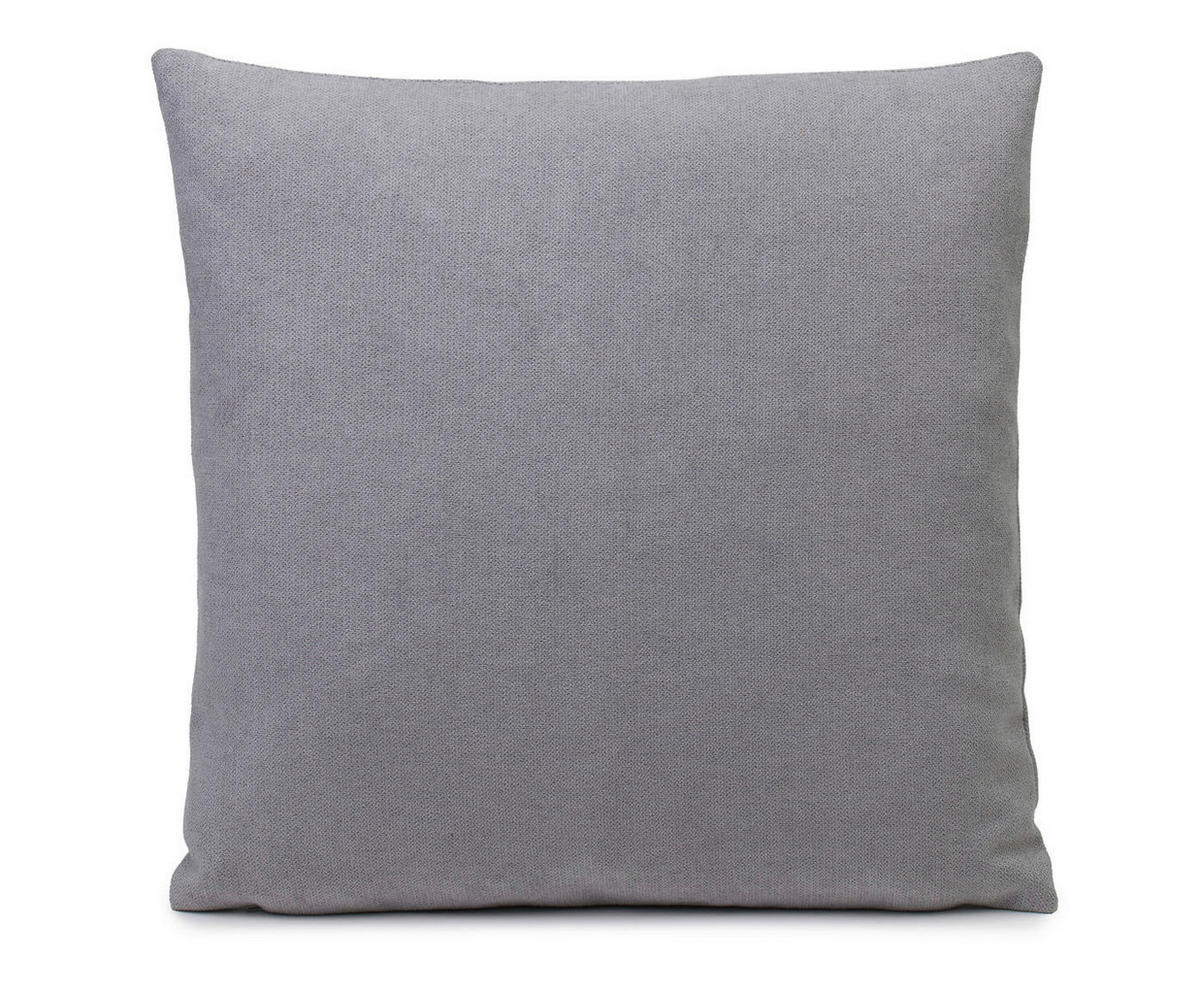 DEKORAČNÍ POLŠTÁŘ 50/50 cm - barvy stříbra, Basics, textil (50/50cm) - Novel