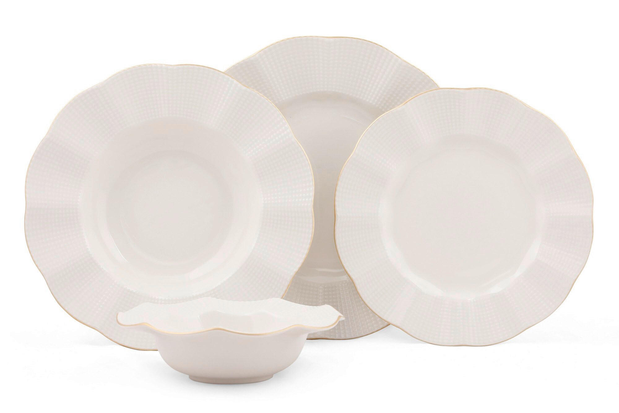 P & B Kombiservice Creme, Gold