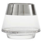 WINDLICHT  - Klar/Chromfarben, LIFESTYLE, Glas (10/9cm) - Ambia Home