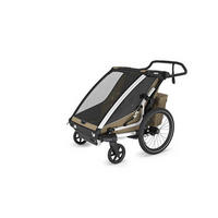 FAHRRADANHÄNGER   Chariot Cross2 dbl  - Hellbraun, Basics, Textil/Metall (88/34/73cm) - Thule