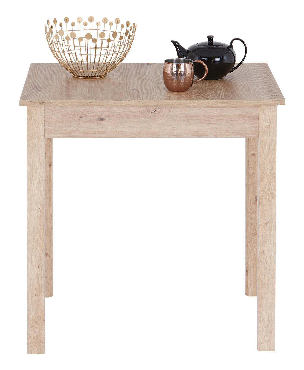 ESSTISCH in Holzwerkstoff 75/55/76 cm  - Eiche Artisan, KONVENTIONELL, Holzwerkstoff (75/55/76cm) - home24