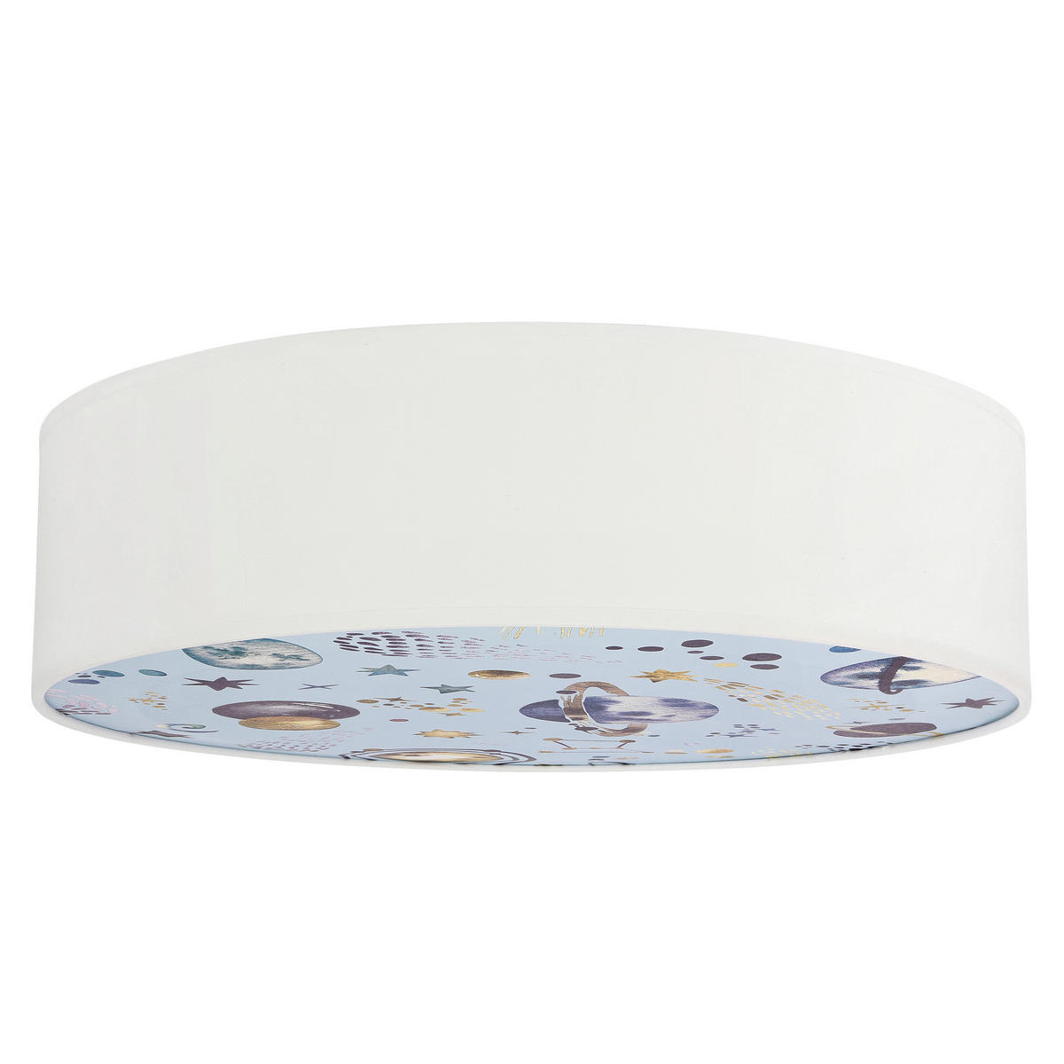 KINDERDECKENLEUCHTE 38/38/14 cm   - Multicolor/Weiß, KONVENTIONELL, Kunststoff/Metall (38/38/14cm)