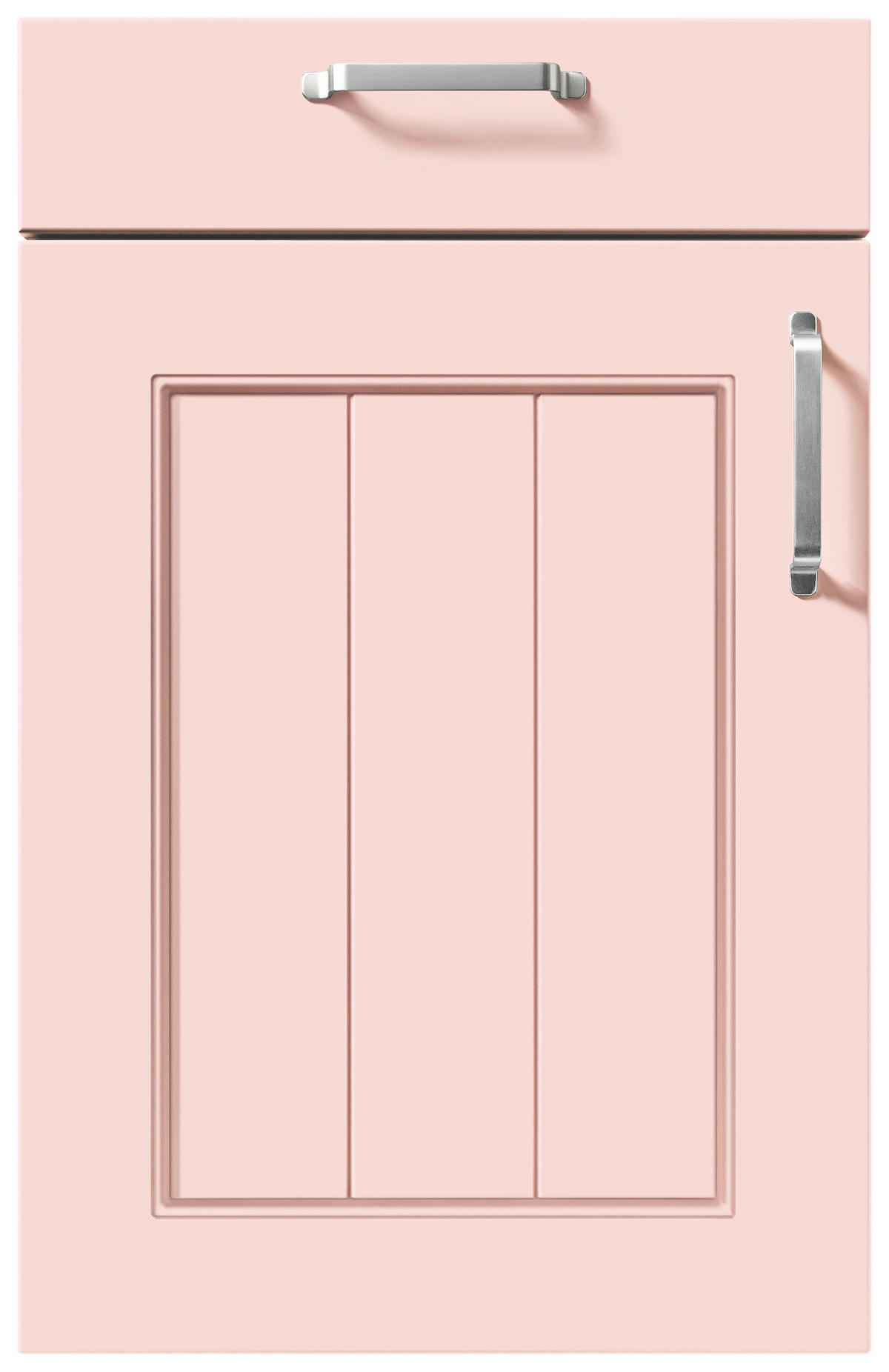 EINBAUKÜCHE CANDY SATIN  - Salbeigrün, Design, Holzwerkstoff - Novel