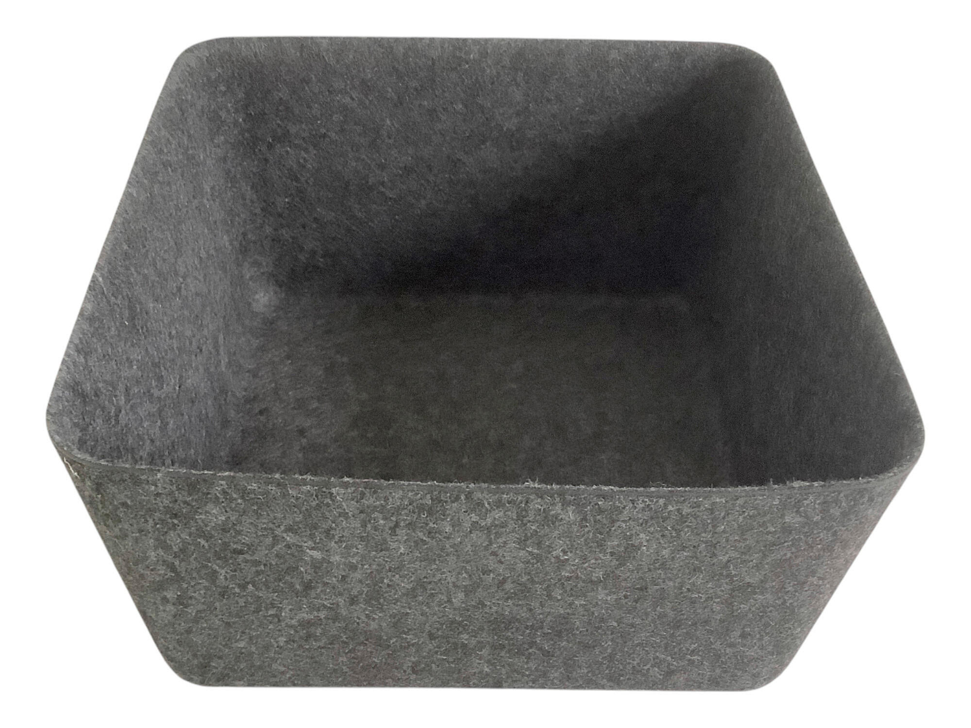 AUFBEWAHRUNGSBOX     - Grau, Basics, Textil (22/12/22cm)