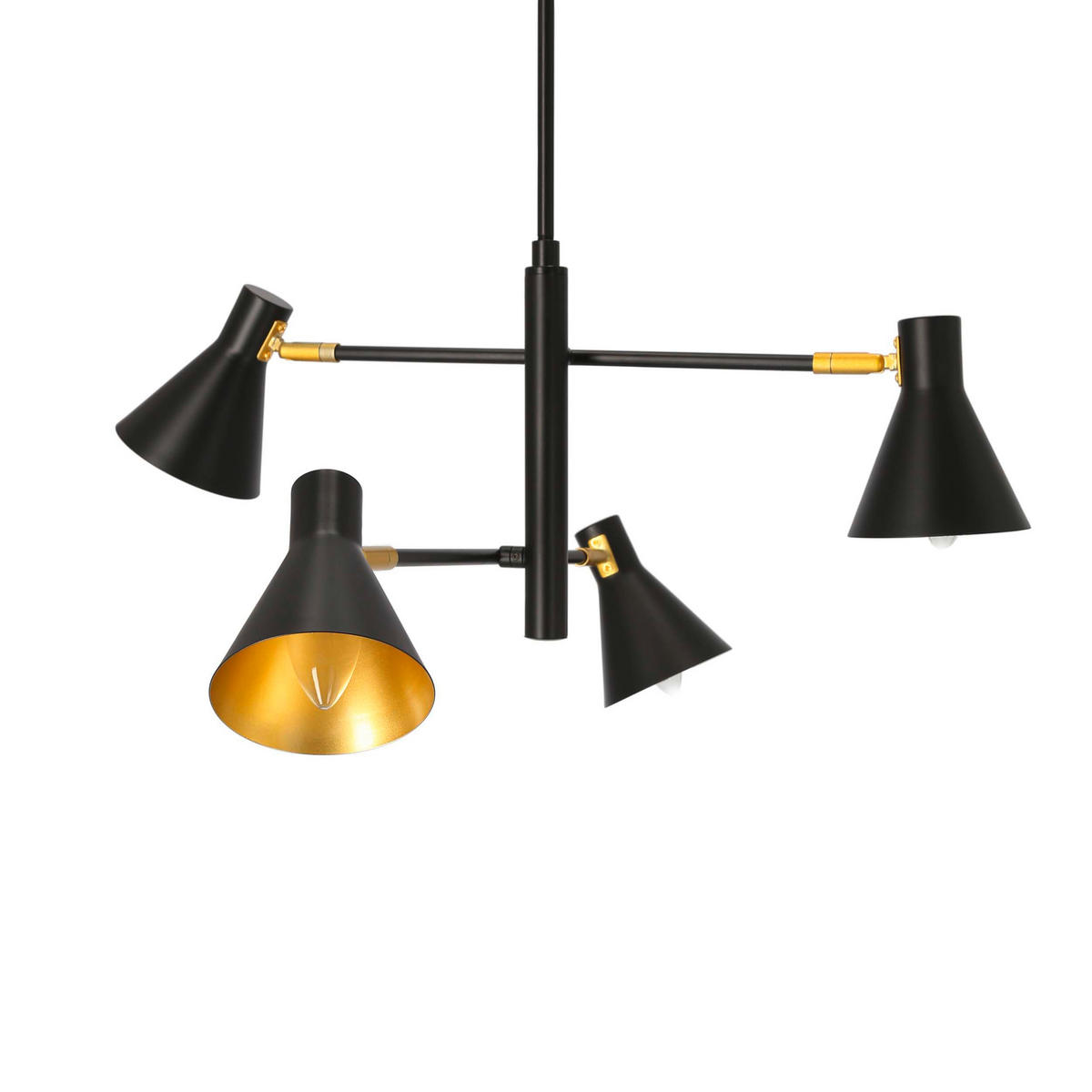 HÄNGELEUCHTE 54/54/89 cm   - Schwarz, Basics, Metall (54/54/89cm)