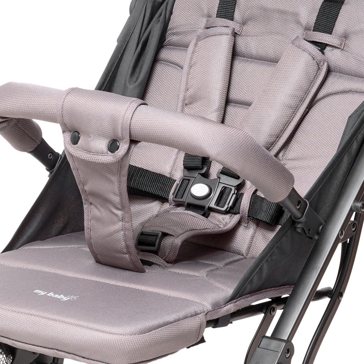 BUGGY Dubai  - Taupe, Basics, Textil/Metall (70/51/103cm) - My Baby Lou