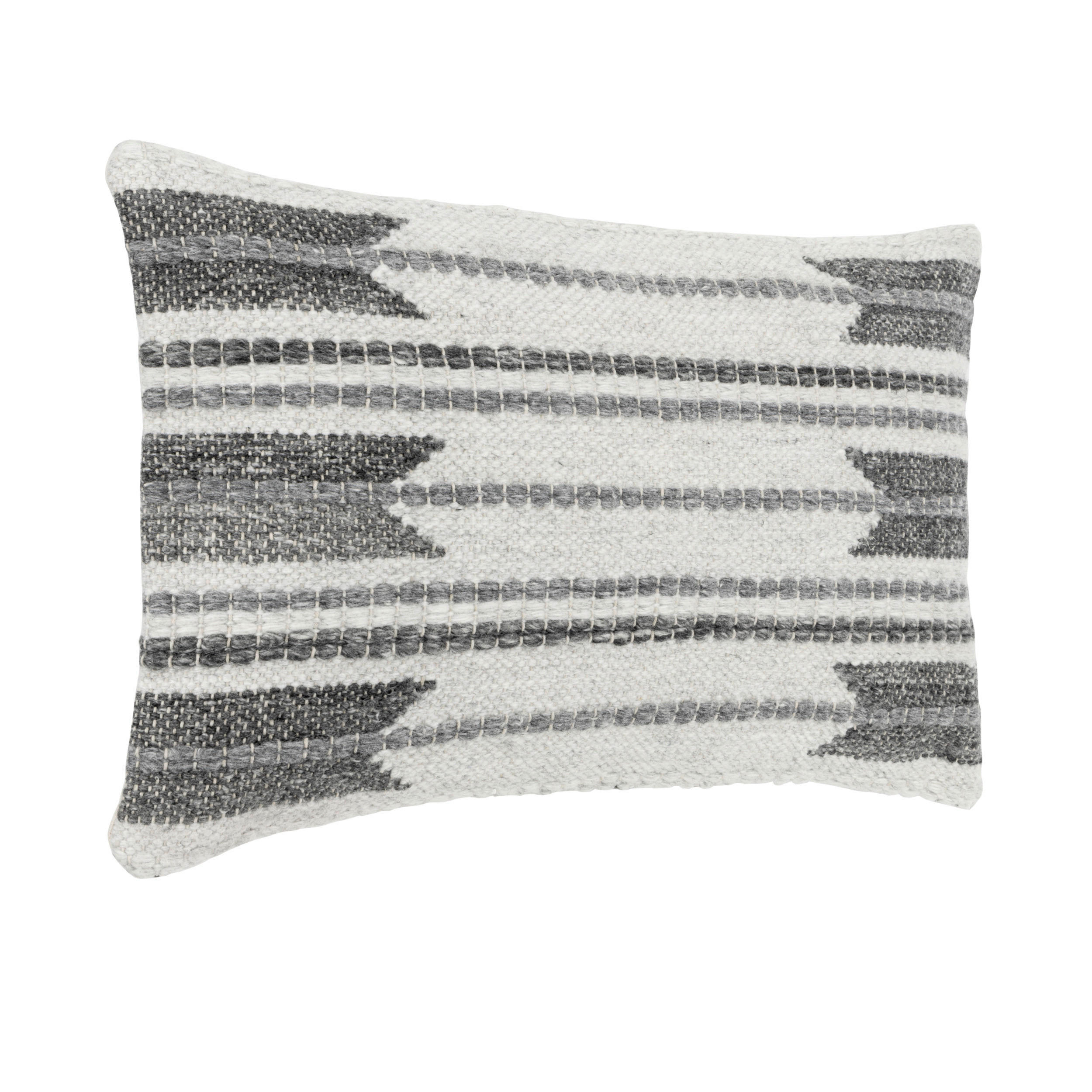 ZIERKISSEN  30/50 cm   - Creme/Grau, Basics, Textil (30/50cm) - Eglo