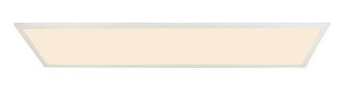 LED-DECKENLEUCHTE 40 W    80/20/5,3 cm  - Weiss/Opal, Basics, Kunststoff/Metall (80/20/5,3cm) - Globo