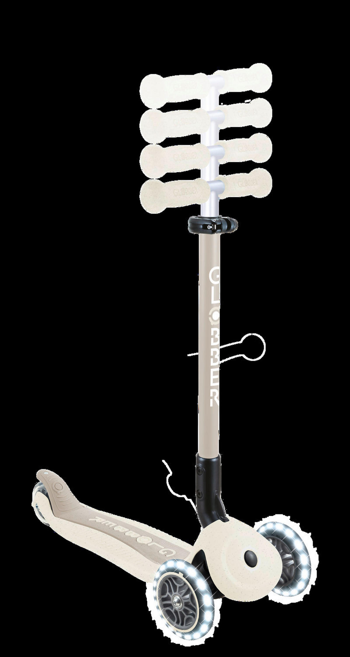 DREIRAD GO-UP ACTIVE LIGHTS ECO  - Perlmutt, Basics, Kunststoff (67/28/95,5cm) - GLOBBER