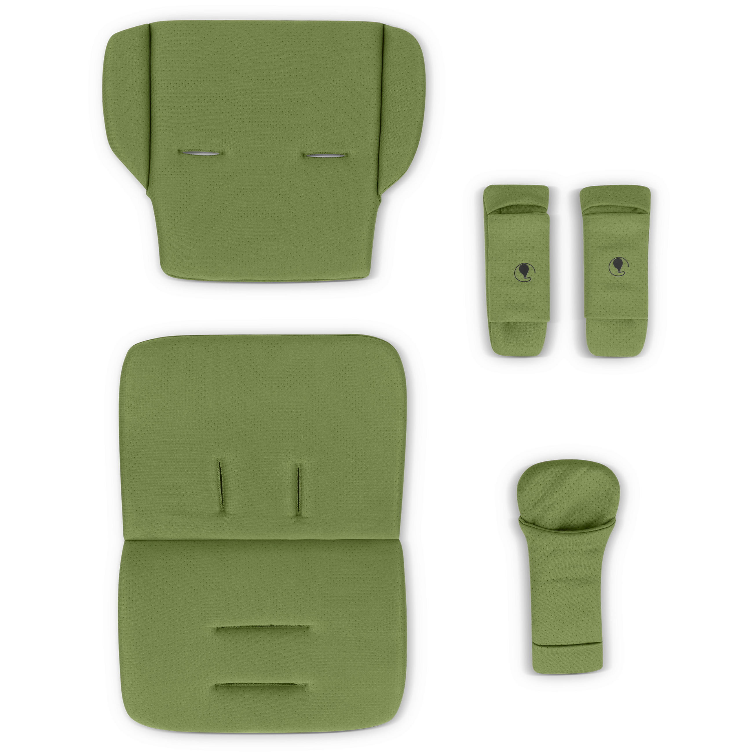 KINDERWAGENEINLAGE - Hellgrün, Basics, Textil (31,5/27/6,5cm) - ABC Design