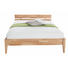 BETT Kernbuche massiv 140/200 cm - Buchefarben, Design, Holz (140/200cm) - Carryhome
